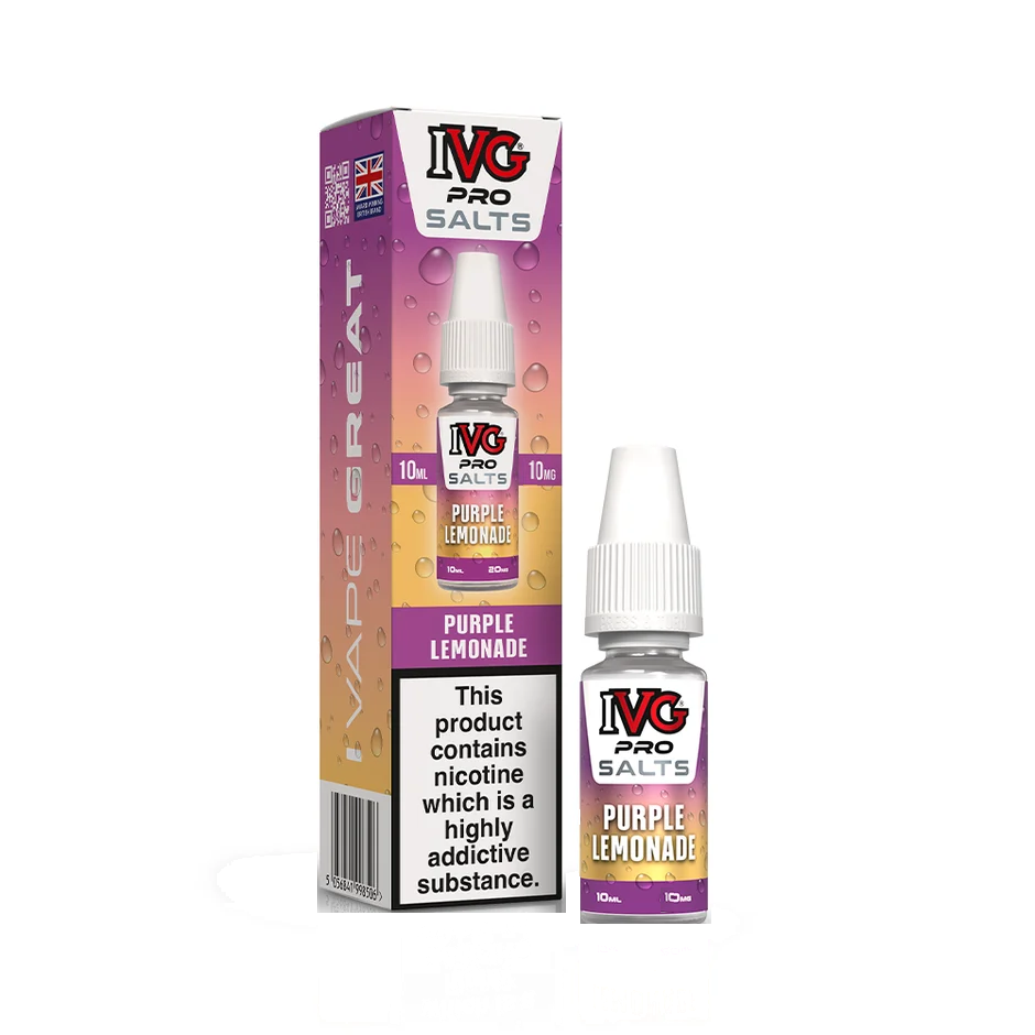 IVG Pro Nic Salts 10MG (Pack of 10)