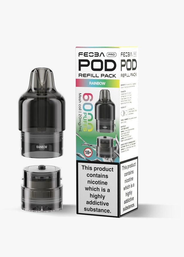 Feoba Pro 6000 Replacement Pods (Pack of 5) Feoba