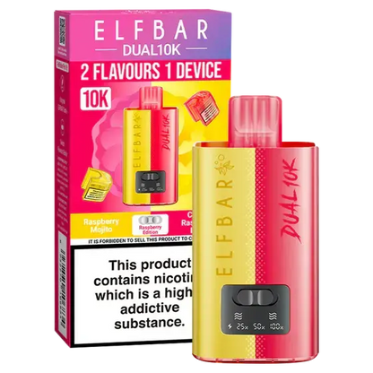 Elfbar Dual 10k Pre-Filled Pod Kit (Pack of 5) Elf Bar