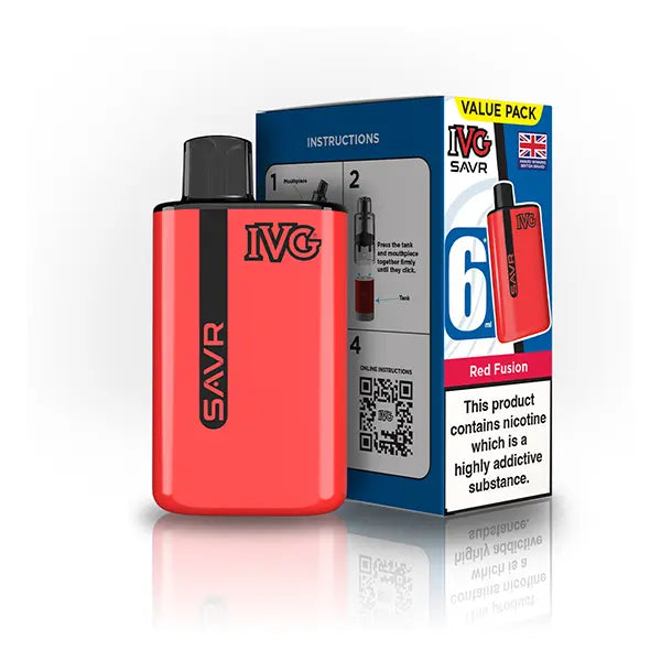 IVG SAVR 3000 Puffs Pre-Filled Pod Kit (Pack of 5) IVG