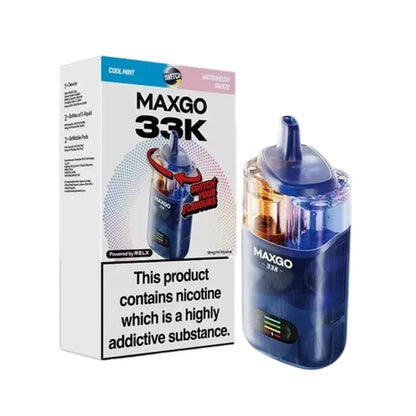 Relx Max-Go 33K Puffs Pre-Filled Pod Kit (Pack of 1)