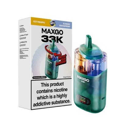 Relx Max-Go 33K Puffs Pre-Filled Pod Kit (Pack of 1)