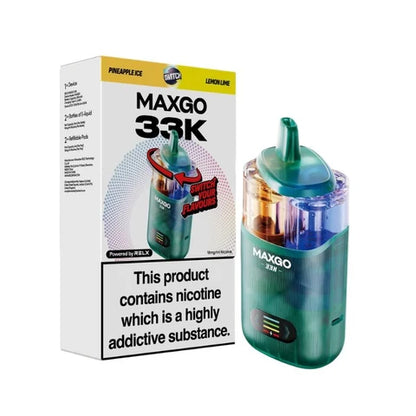 Relx Max-Go 33K Puffs Pre-Filled Pod Kit (Pack of 1)
