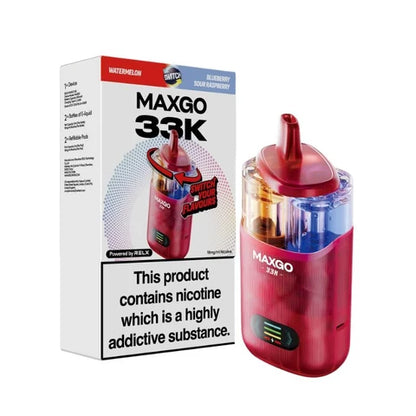 Relx Max-Go 33K Puffs Pre-Filled Pod Kit (Pack of 1)