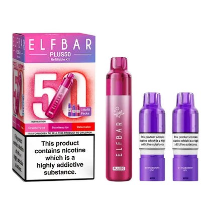 Elf Bar 50K Pre Filled Pod Kit (Pack of 5) Elf Bar