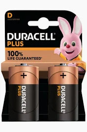 Duracell Plus D (10*2)