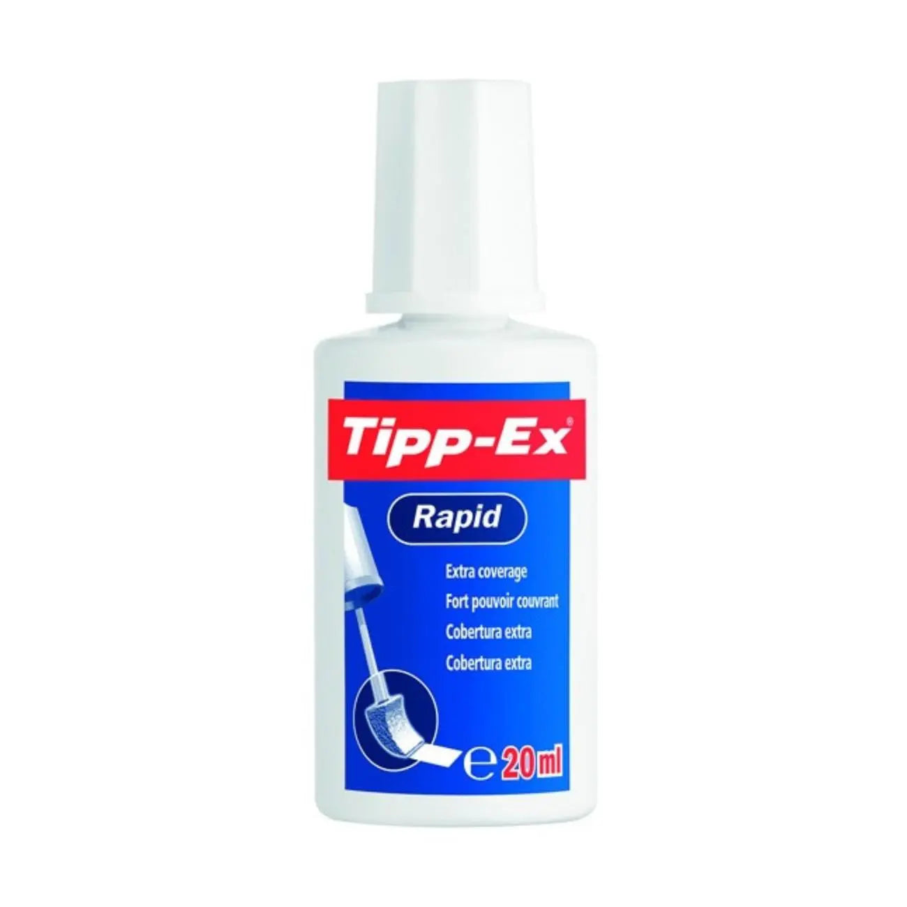 Tippex Correction Fluid 20ml - Display (Pack of 10)
