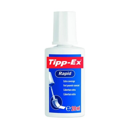 Tippex Correction Fluid 20ml - Display (Pack of 10)