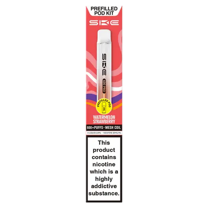 SKE Pro 600 Puffs Pre-Filled Pod Kit (Pack of 10)