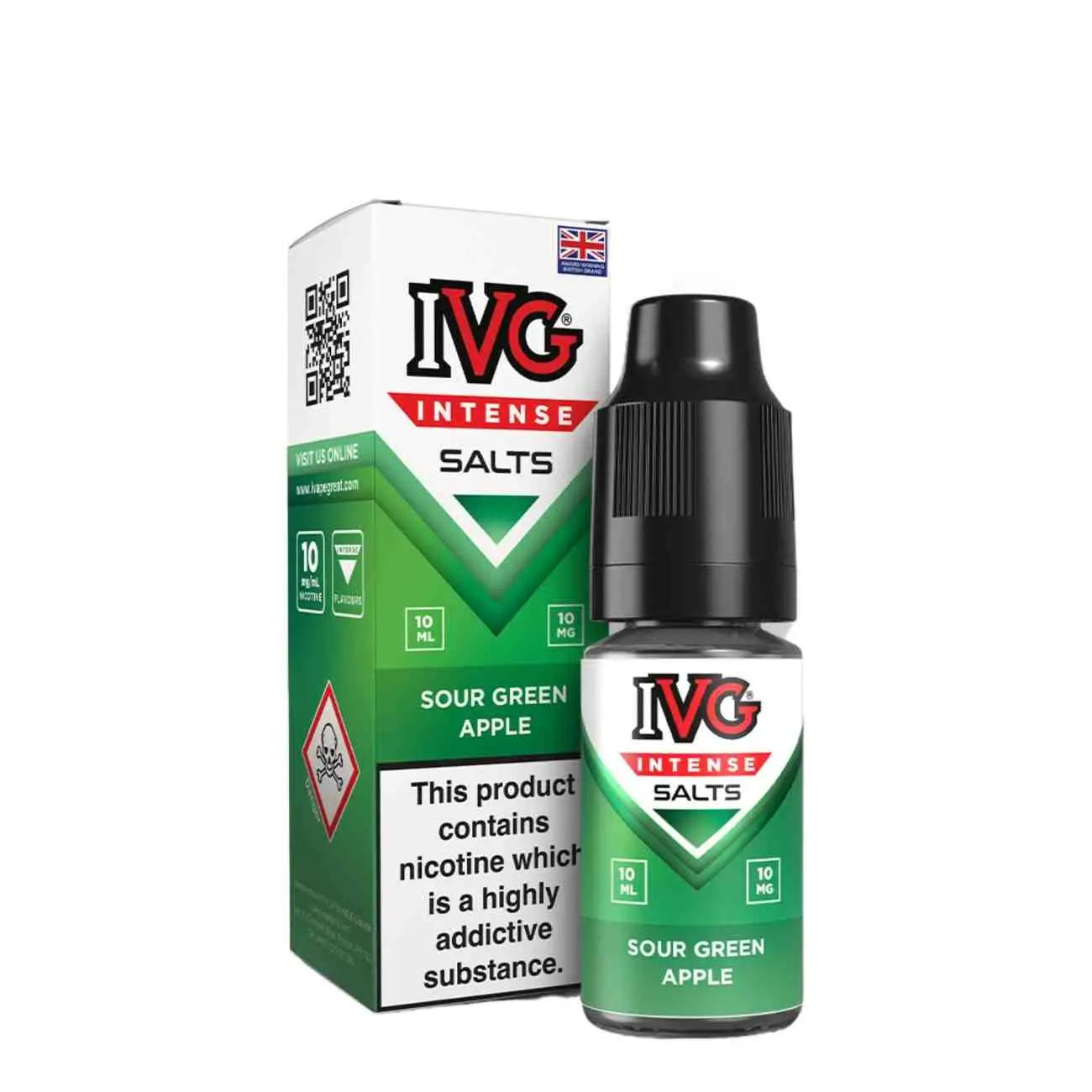 IVG Intense Nic Salts 10mg (Pack of 10)