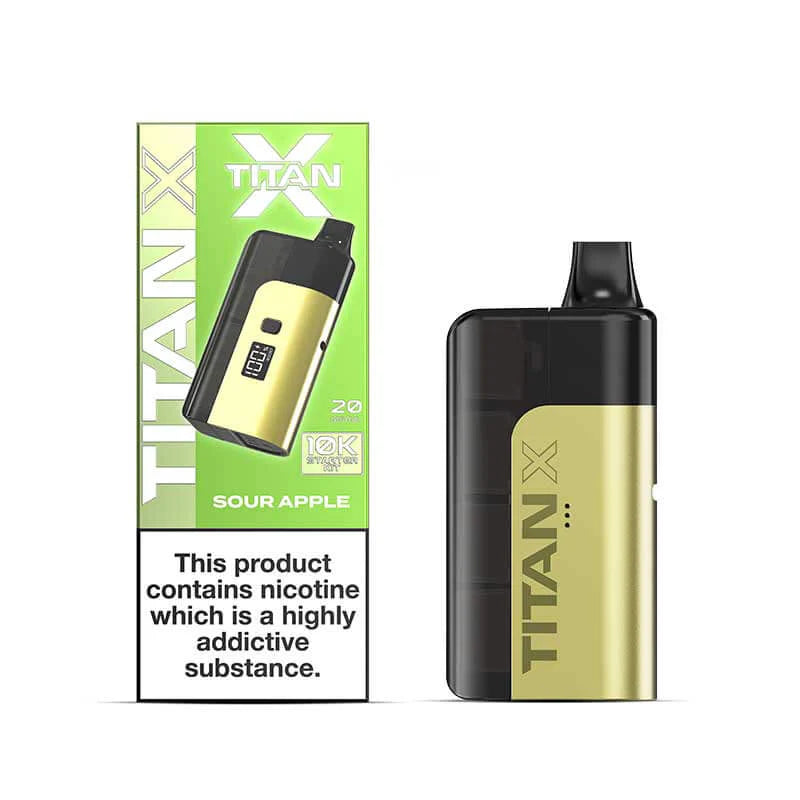 Titan X 10K Pre Filled Pod Kit (Pack of 5) Titan
