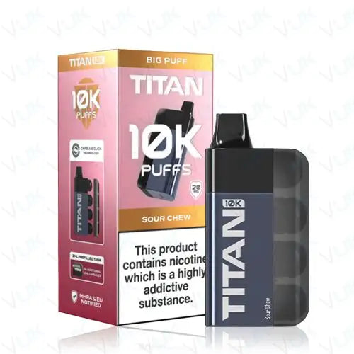 Titan 10K TPD Compliant Vape (Pack of 5)