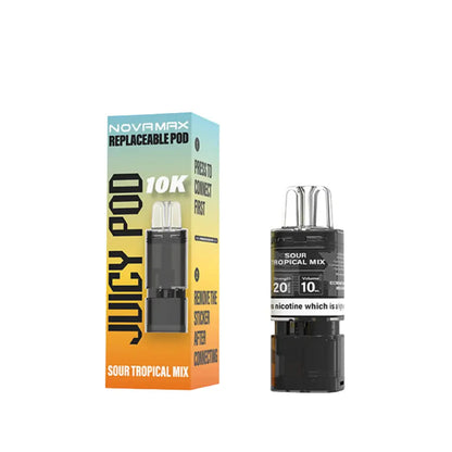 Juicy Pod Novamax 10K Replacement Pods (Pack of 10) Juicy Pod