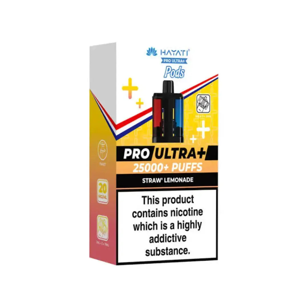 Hayati Pro Ultra 25K Pre-filled Pod Kit (Pack of 5) Hayati