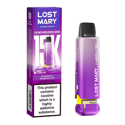Lost Mary Nera Replacement Pods 15K (Pack of 5) Lost Mary