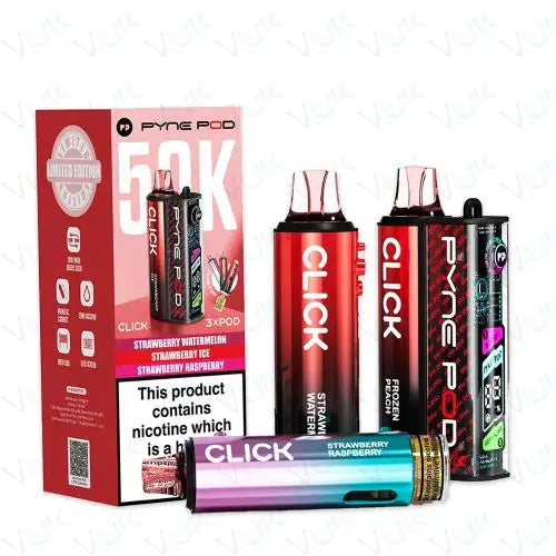 Pyne Pod Click 50K Pre-Filled Pod Kit (Pack of 5)