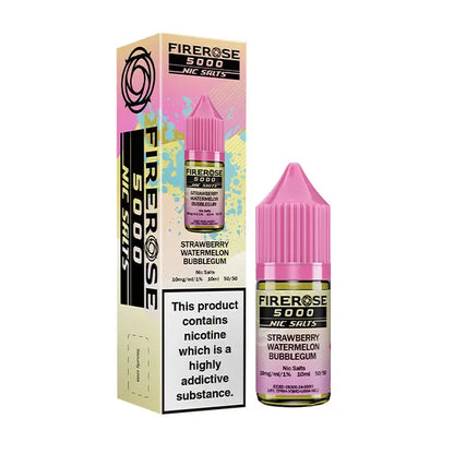 Firerose 5000 Nic Salts 20mg (Pack of 10)