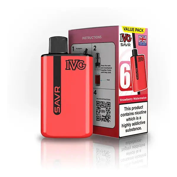 IVG SAVR 3000 Puffs Pre-Filled Pod Kit (Pack of 5) IVG