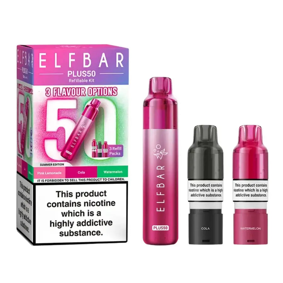 Elf Bar 50K Pre Filled Pod Kit (Pack of 5) Elf Bar