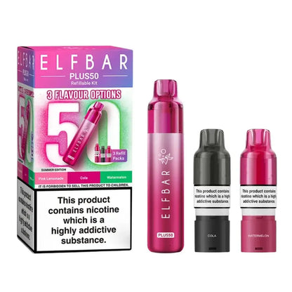 Elf Bar 50K Pre Filled Pod Kit (Pack of 5) Elf Bar