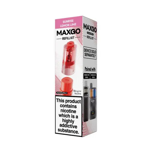 Relx Max-Go Replacement Pods (Pack of 5)
