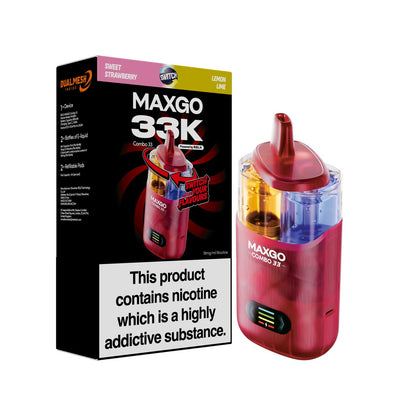 Relx Max-Go 33K Puffs Pre-Filled Pod Kit (Pack of 3)