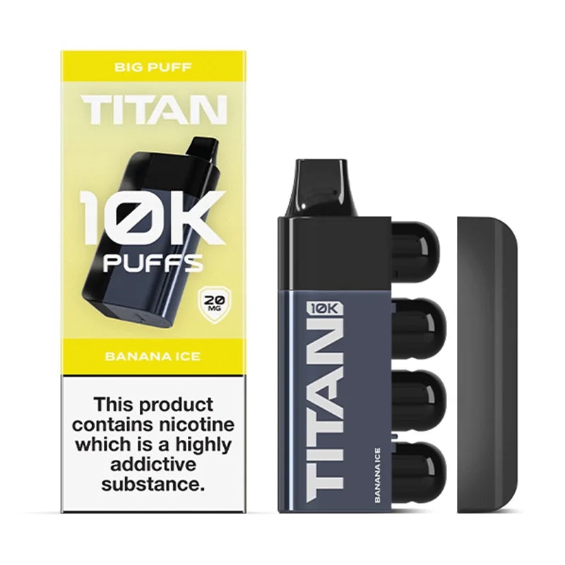 Titan 10K TPD Compliant Vape (Pack of 5)