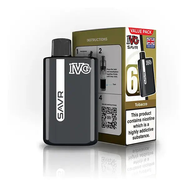 IVG SAVR 3000 Puffs Pre-Filled Pod Kit (Pack of 5) IVG