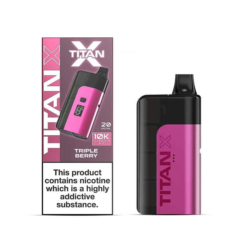 Titan X 10K Pre Filled Pod Kit (Pack of 5) Titan