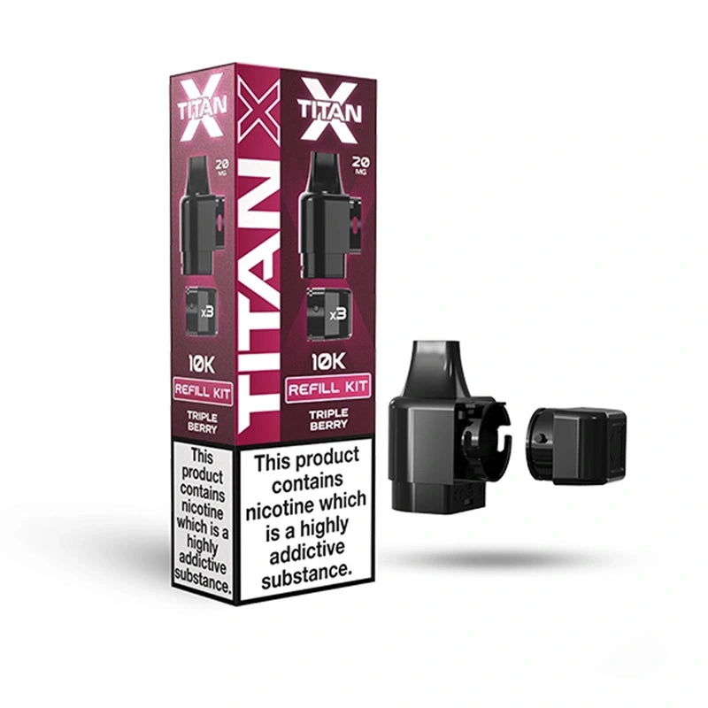 Titan X 10K Replacement Pod Kit (Pack of 5)
