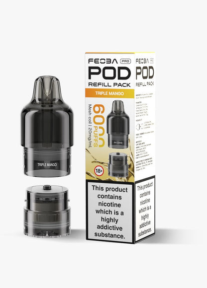 Feoba Pro 6000 Replacement Pods (Pack of 5) Feoba
