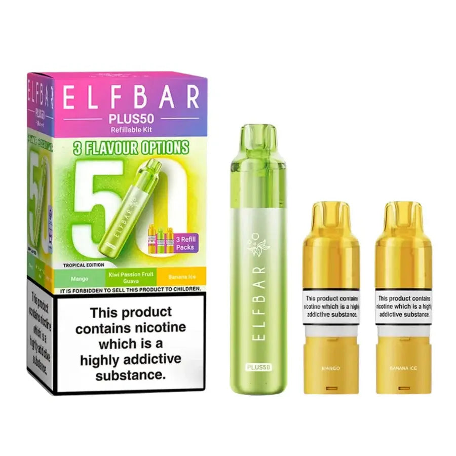 Elf Bar 50K Pre Filled Pod Kit (Pack of 5) Elf Bar