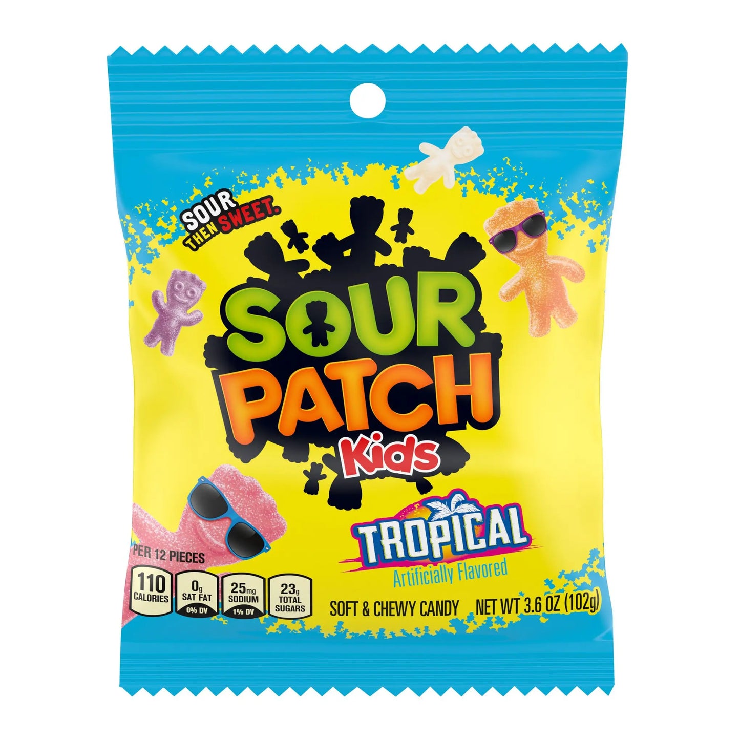 Sour Patch Kids Bags 102g (Pack of 12)