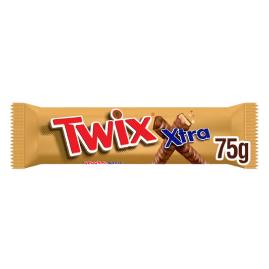 Twix Xtra 75g (Pack of 30)