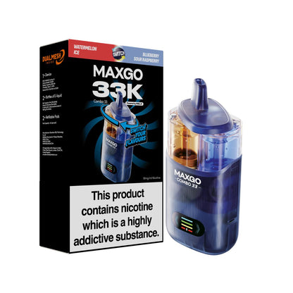 Relx Max-Go 33K Puffs Pre-Filled Pod Kit (Pack of 3)