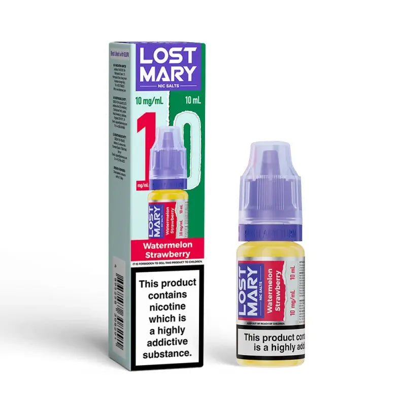 Lost Mary Nic Salts 10mg (Pack of 10)