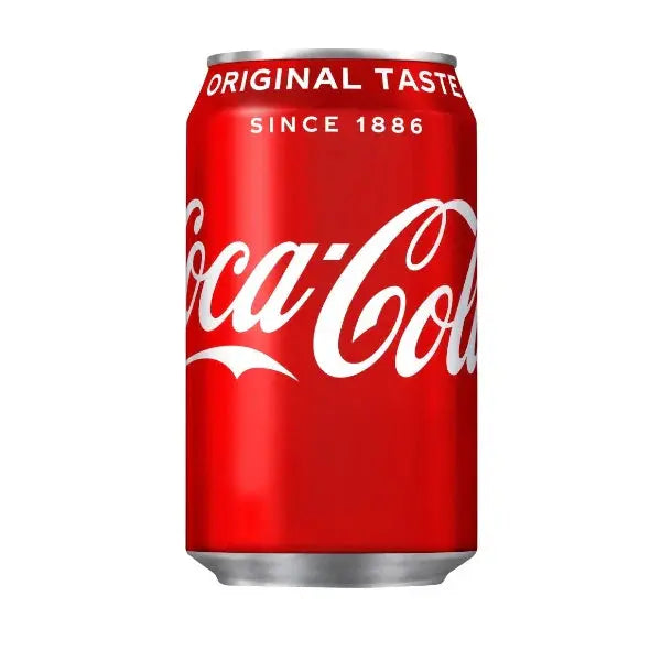 Coke Cola Original Can 330ml GB (Pack of 24)