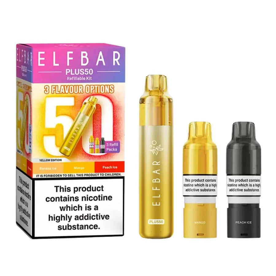 Elf Bar 50K Pre Filled Pod Kit (Pack of 5) Elf Bar